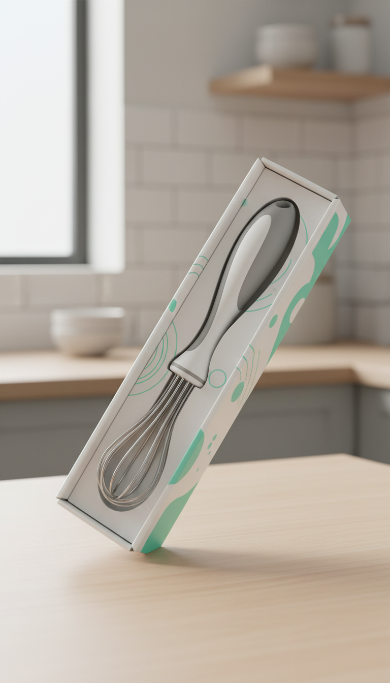 Ergonomic Multifunctional Kitchen Whisk