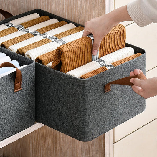 Space Saving Foldable Wardrobe Storage Organizer