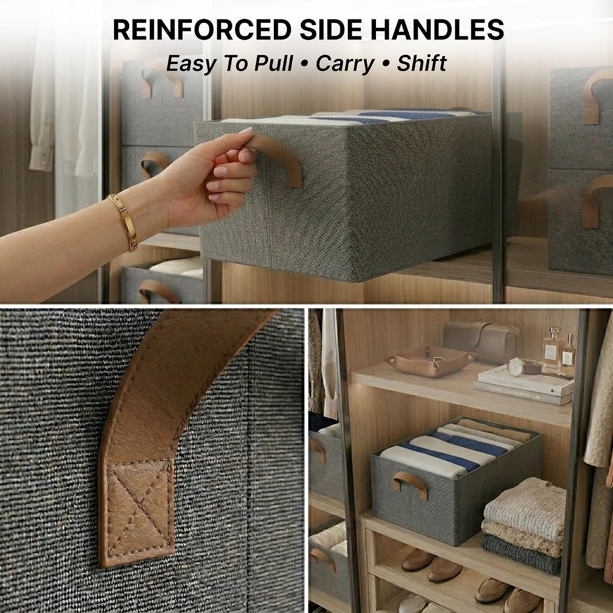 Space Saving Foldable Wardrobe Storage Organizer