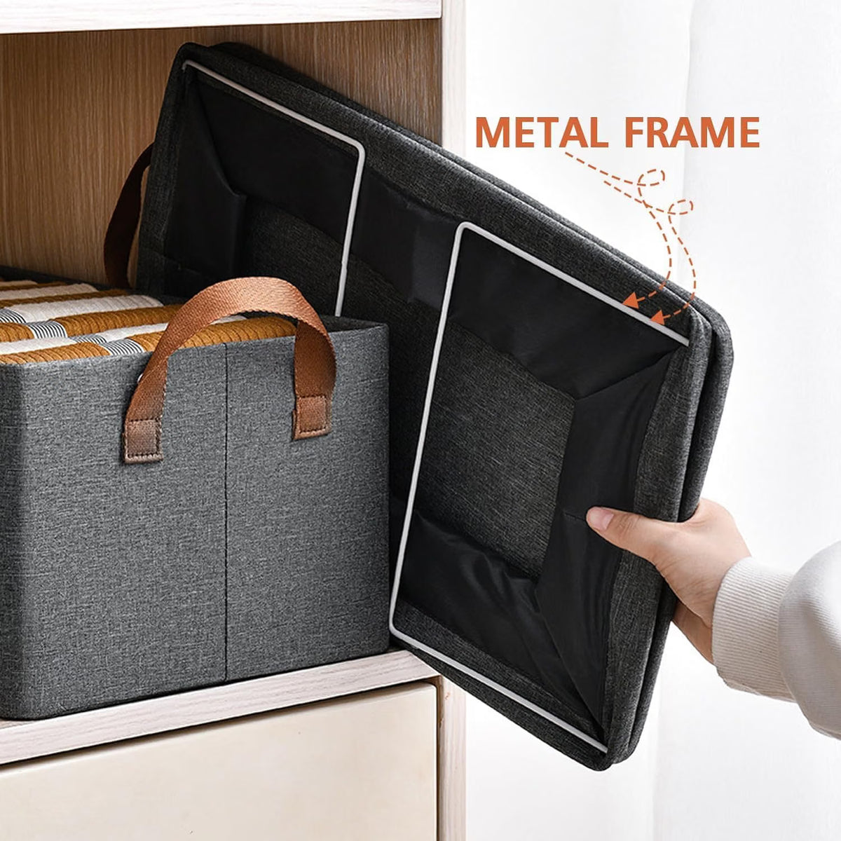 Space Saving Foldable Wardrobe Storage Organizer